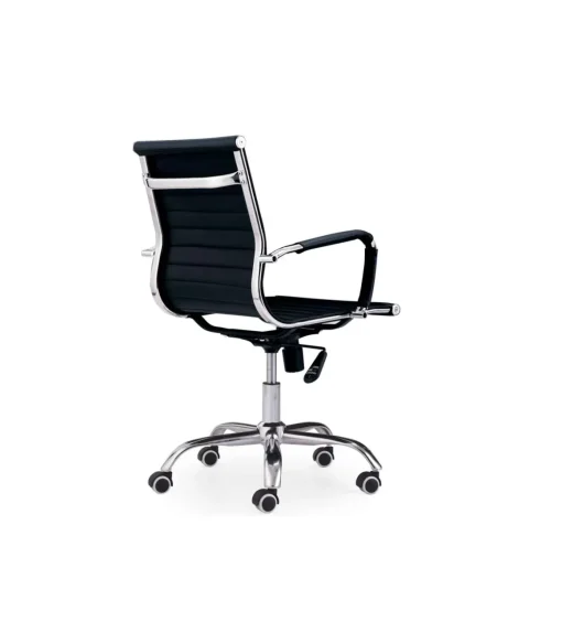 Silla de escritorio giratoria Lucy en negro 89-99 cm(alto)64 cm(ancho)64 cm(fondo).