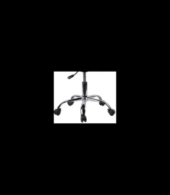 Silla despacho de diseño moderno giratoria elevable acabado rosa, 53 cm(ancho) 79/91 cm(altura) 49 cm(fondo)