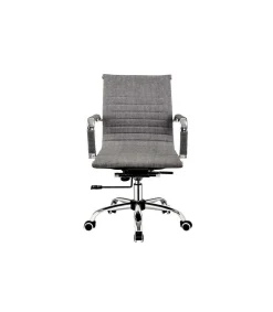 Silla despacho giratoria elevable acabado gris ceniza, 90-97 cm(alto)58 cm(ancho)64 cm(largo)