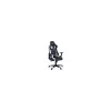 Sillón gamer giratorio Neo Pro regulable tapizado en símil piel negro/blanco, 65 x 65 x 98 - 108 cm (ancho x largo x alto)