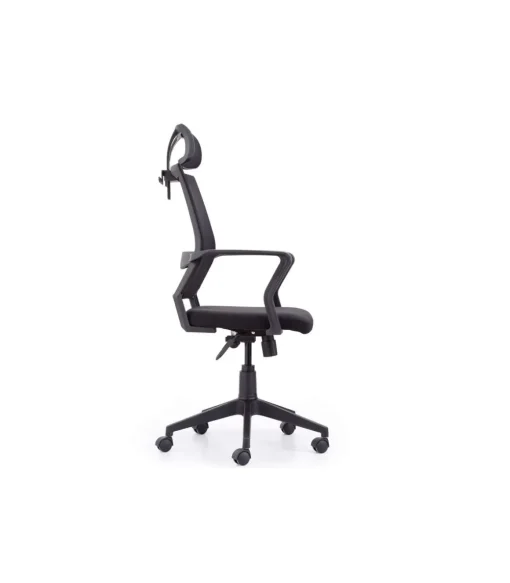 Sillón giratorio modelo winner acabado negro,117/127cm(alto) 64cm(ancho) 64cm(largo)