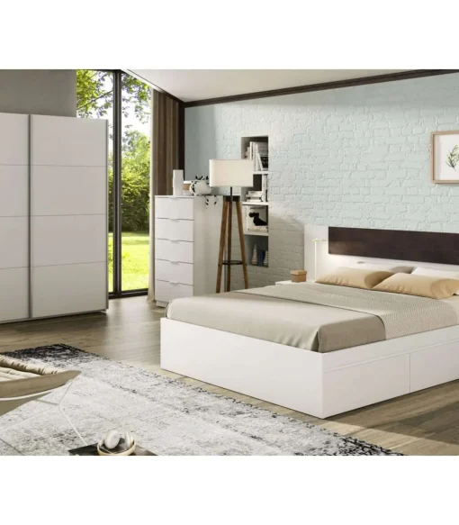 Sinfonier 5 cajones Modelo Maya en blanco 110 cm(alto)60 cm(ancho)40 cm(fondo)
