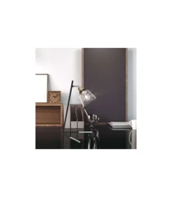 Sobremesa modelo Indigo acabado negro 12cm(ancho) 34cm(alto) 21cm(fondo).