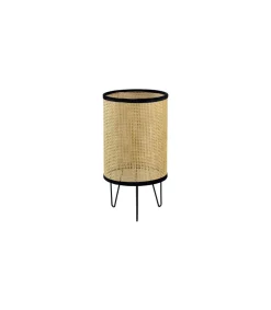 Sobremesa modelo Polo acabado rejilla marrón, 29cm(alto) 15cm(ancho) 15cm(largo)