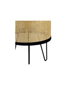 Sobremesa modelo Polo acabado rejilla marrón, 29cm(alto) 15cm(ancho) 15cm(largo)