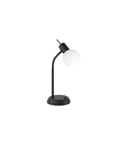 Sobremesa Vera negro mate, 34cm(alto)13cm(ancho)16 cm(largo)