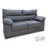 Sofá 2 plazas Tudela en tela green marengo. 145 CM (ANCHO) x 95 CM (Fondo) x 100 CM (ALTO)
