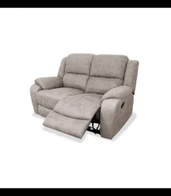 Sofá relax dos plazas Murcia tapizado cemento, 154cm(Ancho) 97cm (Fondo) 105cm(Alto)