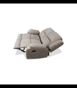Sofá relax dos plazas Murcia tapizado cemento, 154cm(Ancho) 97cm (Fondo) 105cm(Alto)