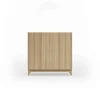 Zapatero 2 puertas modelo 513 acabado roble vallado, 90x90x27 (alto x ancho x fondo)