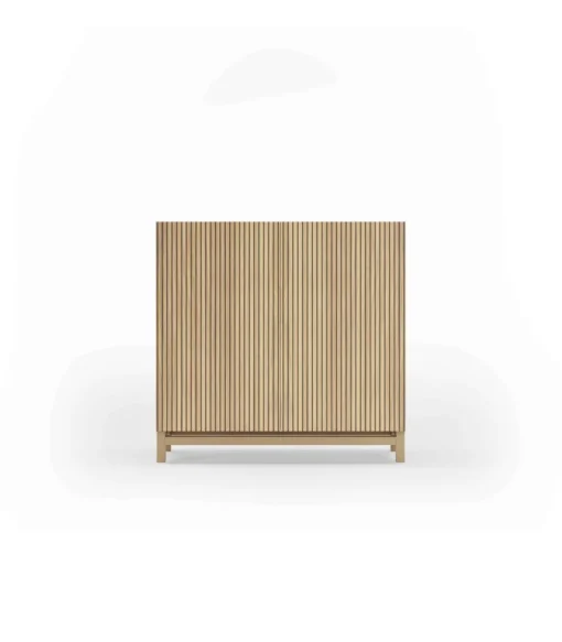 Zapatero 2 puertas modelo 513 acabado roble vallado, 90x90x27 (alto x ancho x fondo)
